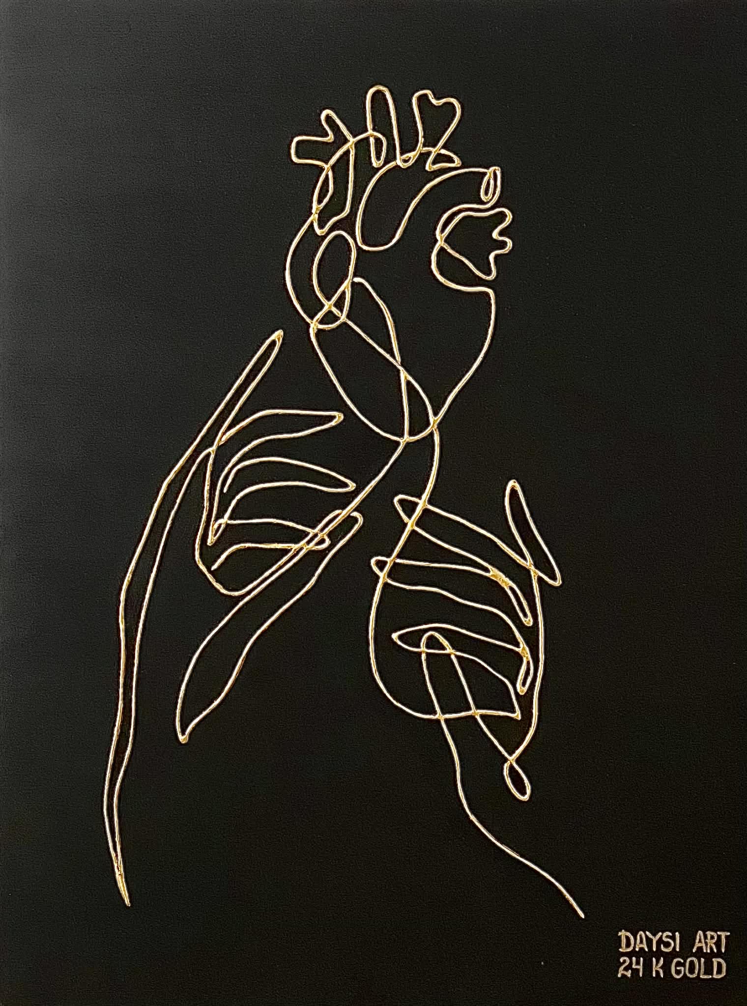 Golden Hands – Golden Heart (Black)